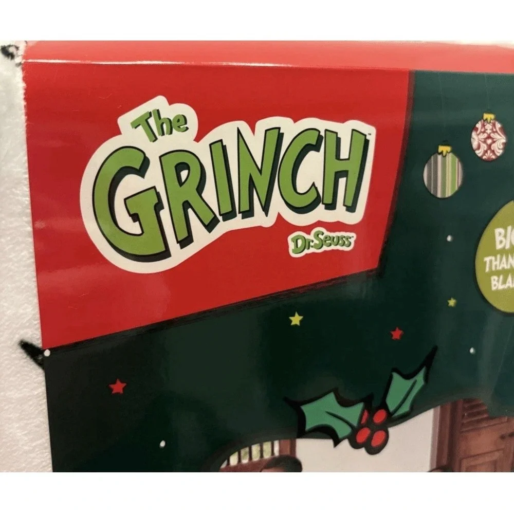 Dr Suess‎ Grinch Family Blanket